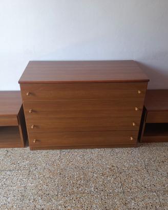 Cassettiera e comodini