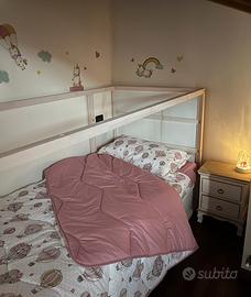 Letto singolo e materasso
