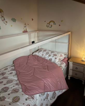 Letto singolo e materasso