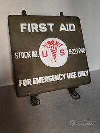 Cassetta pronto soccorso US.Army ww2