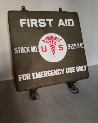 Cassetta pronto soccorso US.Army ww2