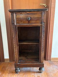 Comodino in legno Vintage
