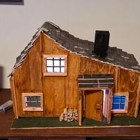 casetta in legno prateria 