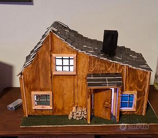 casetta in legno prateria 