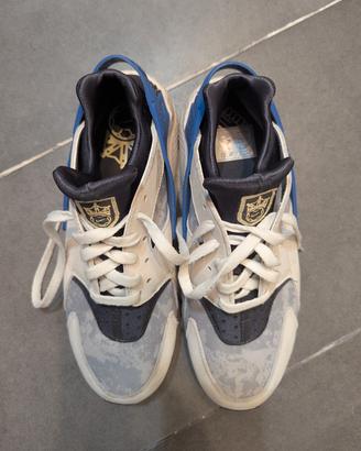 Nike Air Huarache Uomo Blu Bianco