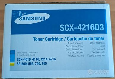 Toner Samsung SCX-4216D3 Originale Nero