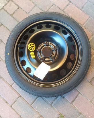 Ruotino + Crick di scorta Opel Astra H SW