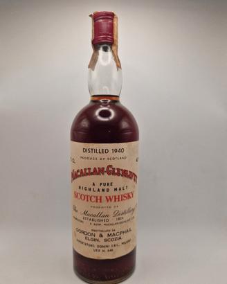 whisky Macallan Glenlivet 1940 Donini