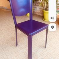 sedia cuoio