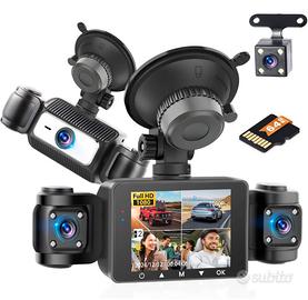 Dash CAM 4 canali 