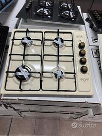 Piano cottura 4fuochi beige rustico nuovo garantit