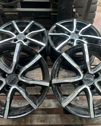Cerchi MAK 15” attacco fiat 4x100