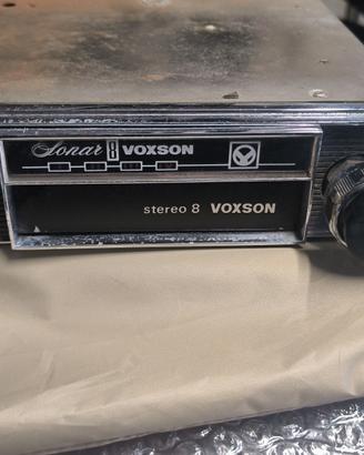 Autoradio d'epoca Voxson Sonar 8 – Stereo 8 Vintag