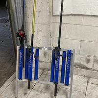 Porta canne posti 8 con canne