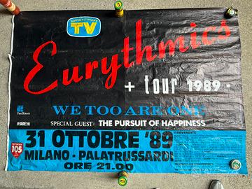 Eurythmics POSTER Tour 1989