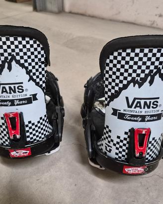 Attacco sbowboard Union Vans special edition tg.M