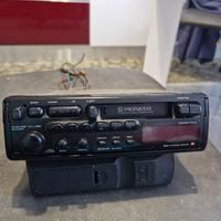 Autoradio epoca Pioneer anni 80 con libretto