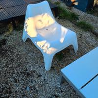 n 5 poltroncine esterni IKEA