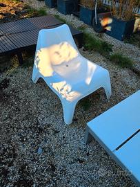n 5 poltroncine esterni IKEA