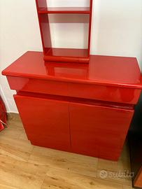 armadietto + bacheca +specchiera