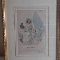 Quadro con stampa '800