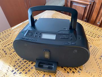 Stereo portatile SONY radio CD iPod