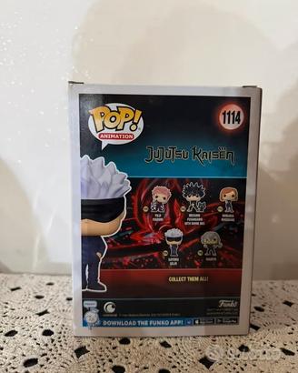 Funko pop satoru gojo 1114 jujitsu kaisen
