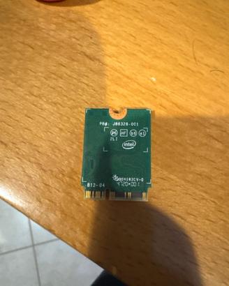 Scheda di rete Wi-Fi 6 + Bluetooth Intel AX201NGW