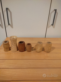 Porta stuzzicadenti in legno n. 6