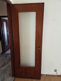 Porte in Legno con Vetro Satinato