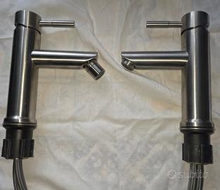 miscelatori lavabo e bidè come nuovi