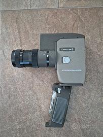 Cinepresa vintage Canon Zoom 8 con custodia pelle