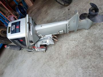 Gommone eurovinil 4 mt + motore 15 hp