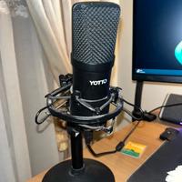 Microfono YOTTO gaming/registrazioni