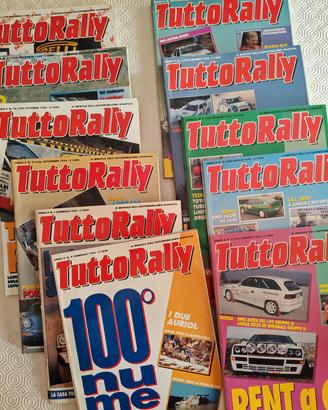lotto di rivista tutto rally anno 1992