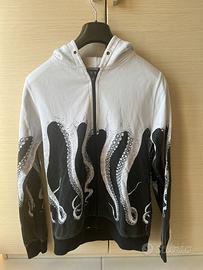 Felpa leggera con zip octopus