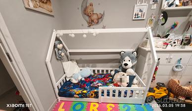 Lettino a capanna Montessori 