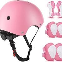 protezione casco bici rosa