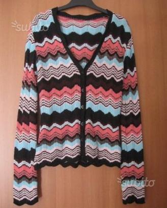 Cardigan a righe
