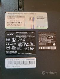 Notebook ACER aspire M52253