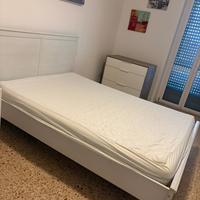 Letto ikea 140x200 + materasso memory