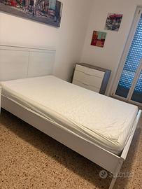 Letto ikea 140x200 + materasso memory
