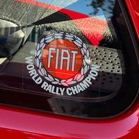 Adesivo FIAT WORLD RALLY CAMPIONS