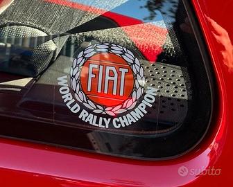 Adesivo FIAT WORLD RALLY CAMPIONS