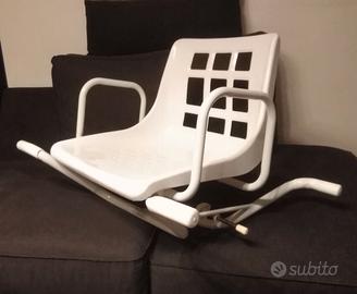 Sedile girevole Mediland per vasca da bagno 