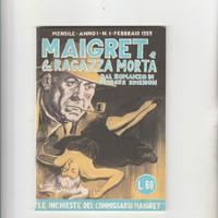 fumetto le inchieste del commissario Maigret