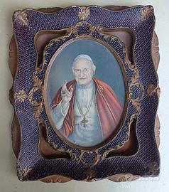 Foto Giovanni XXIII con cornice 