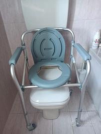 Rialzo per wc protesi anca e per anziani