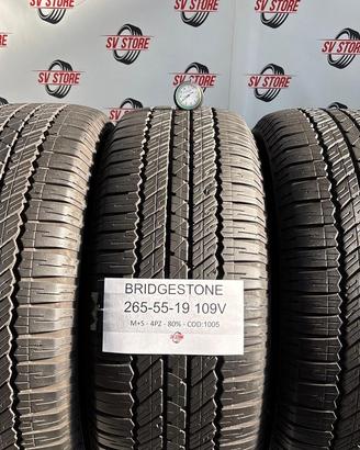 265 55 19 BRIDGESTONE 4 STAGIONI 80%