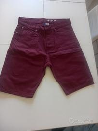 PANTALONCINI BORDEAUX UOMO